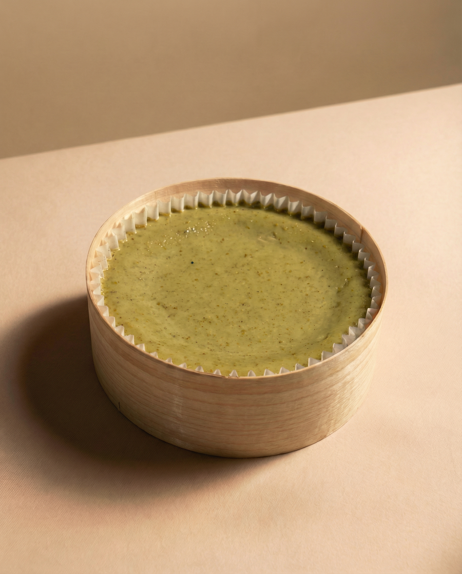 Tarta de Queso y Pistacho Ibérico